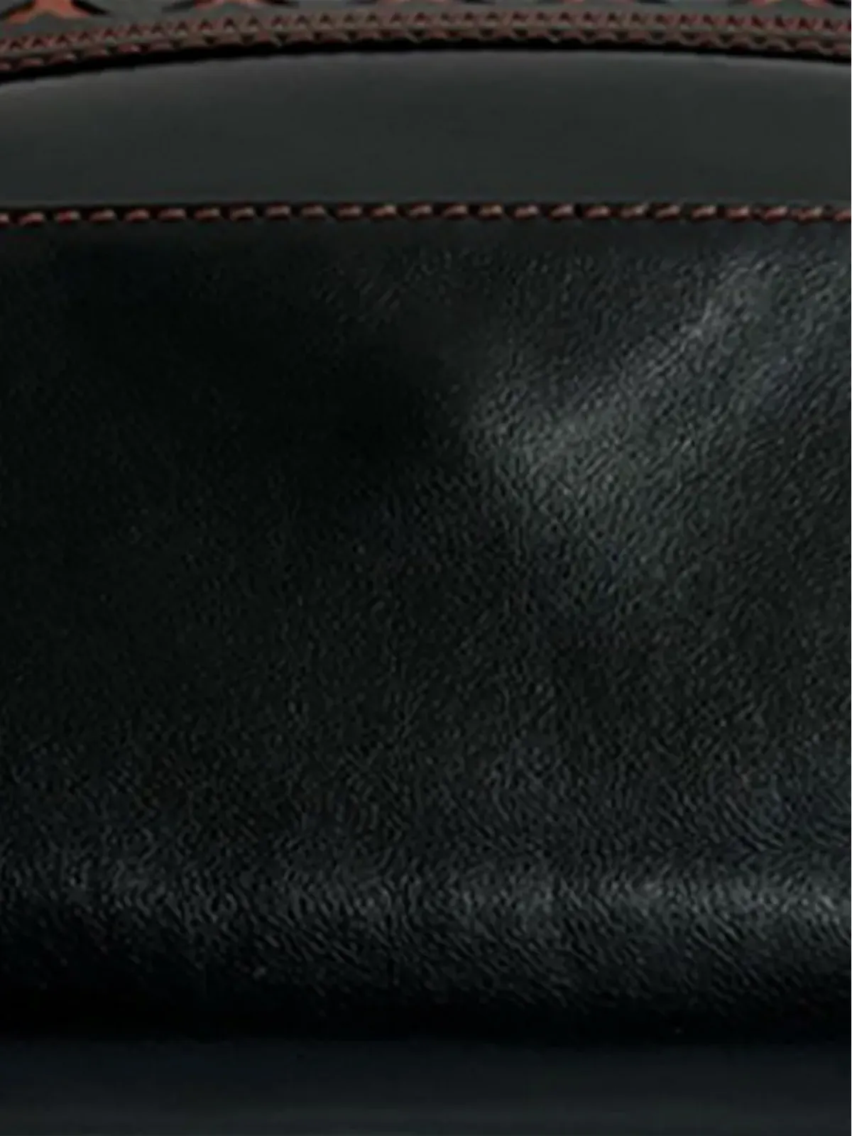 Saint Laurent Pre-Owned レザー カットアウト クロスボディバッグ - 画像2