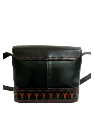 Saint Laurent Pre-Owned レザー カットアウト クロスボディバッグ - サムネイル3