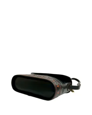 Saint Laurent Pre-Owned レザー カットアウト クロスボディバッグ - サムネイル4