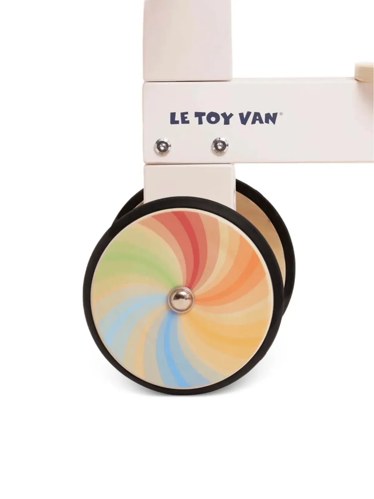 Le Toy Van 虹色の木製三輪車 - 画像4