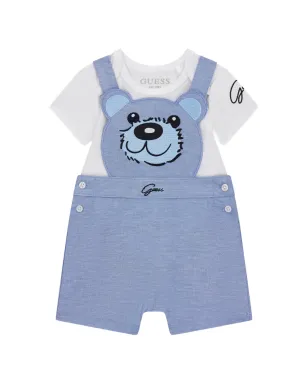 Guess Kids ベアデザイン ダンガーリーズ - サムネイル1