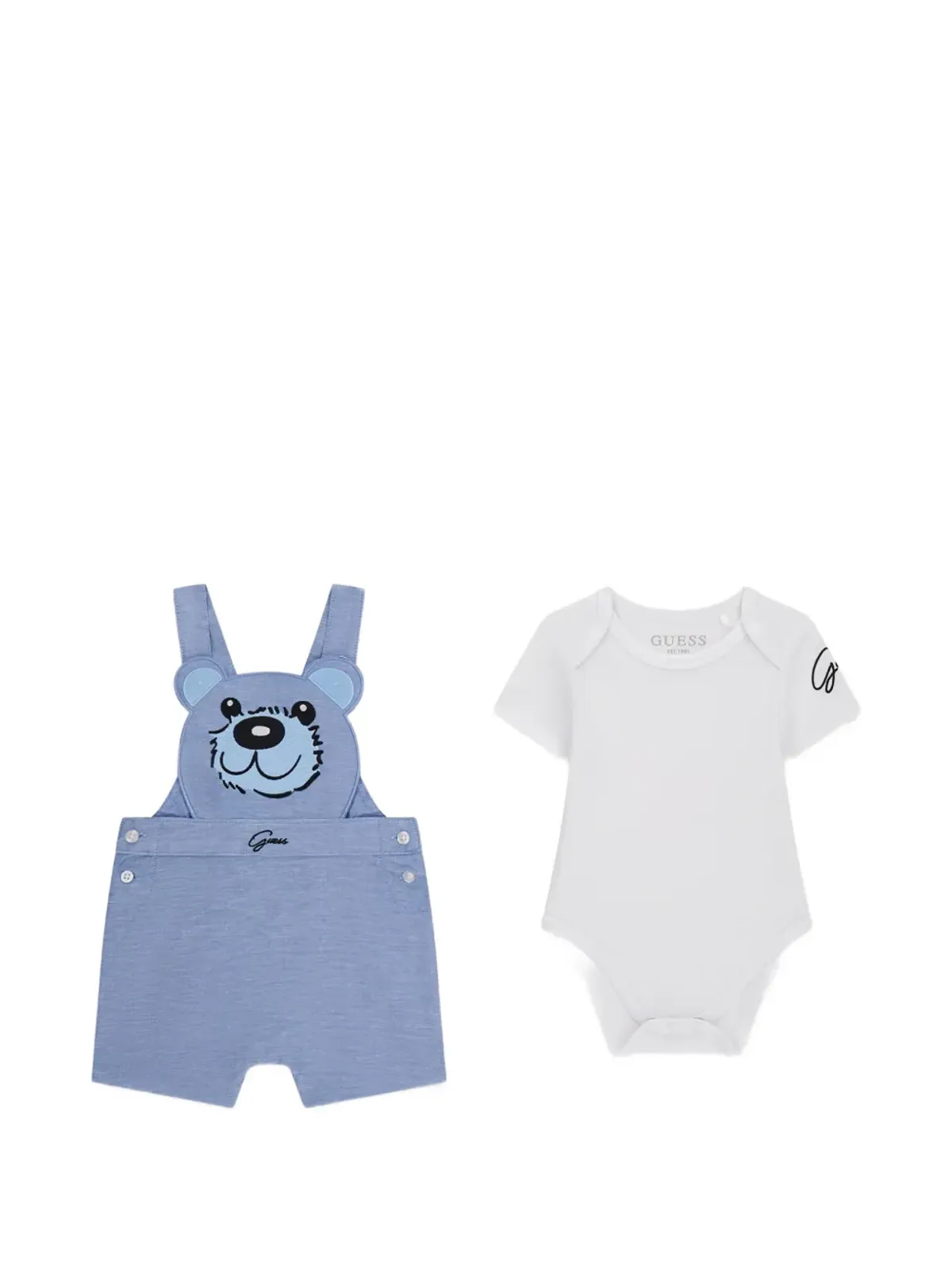 Guess Kids ベアデザイン ダンガーリーズ - 画像2