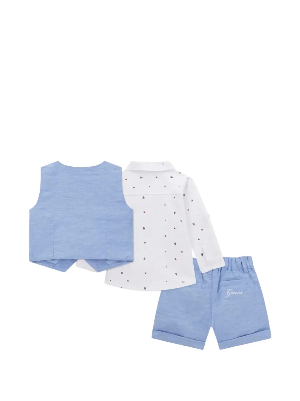 guess kids ロゴディテールショーツセット - 画像3