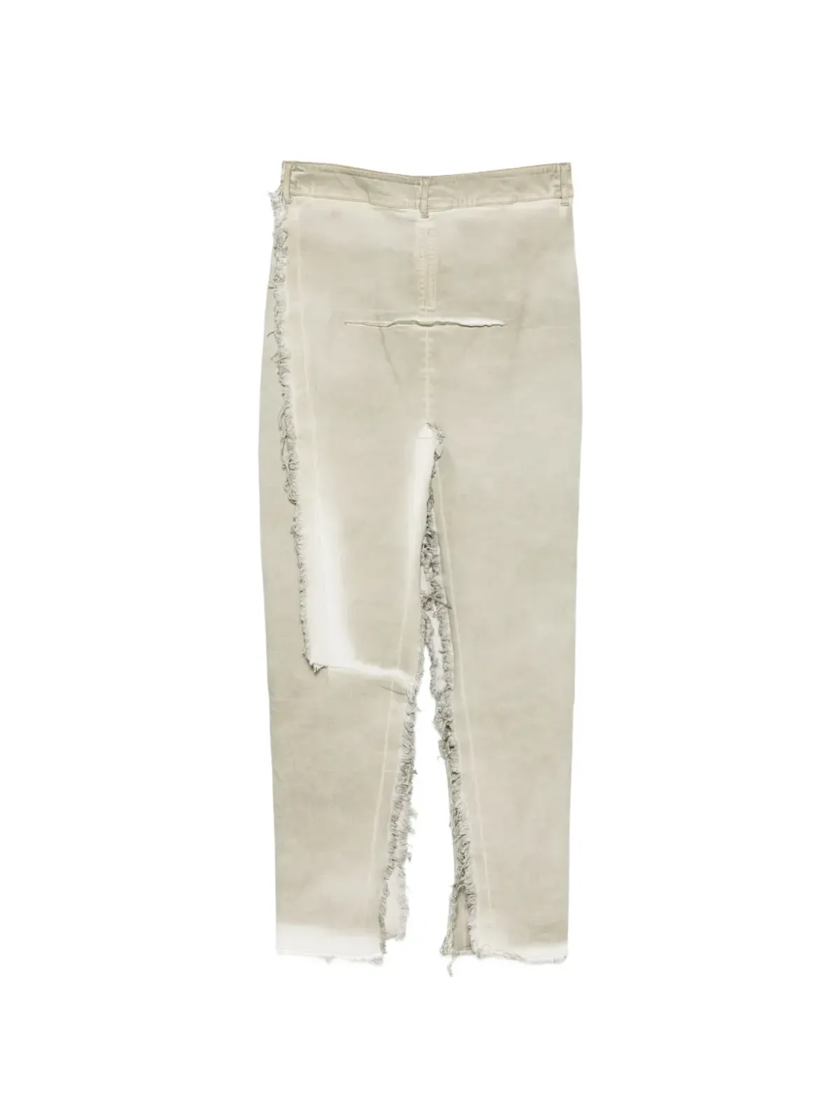 Rick Owens DRKSHDW ディストレスドスカート - 画像2