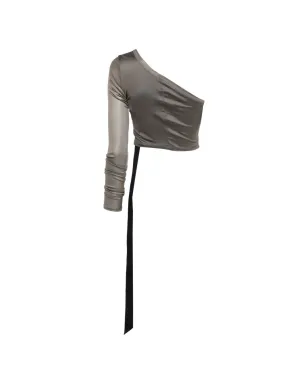 Rick Owens DRKSHDW ワンショルダートップ - サムネイル2