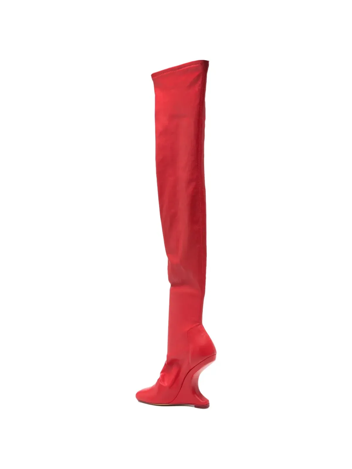 Rick Owens Lilies オーバー・ザ・ニー・ブーツ - 画像3
