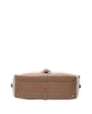 Loewe ビンテージ アナグラム キャンバス ハンドバッグ - サムネイル4