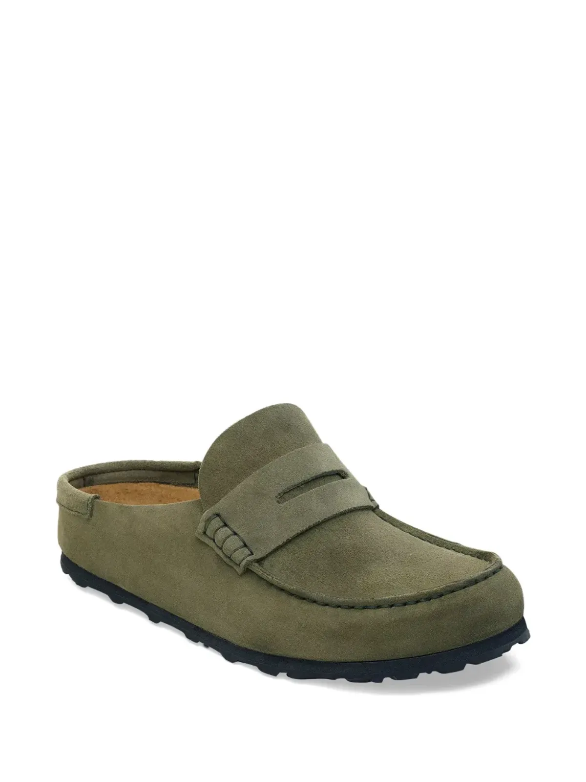 Birkenstock ネイプルス ラップド スエード ペニーローファー - 画像2