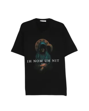 Ih Nom Uh Nit Holy Mary-print Tシャツ - ブラック - サムネイル1