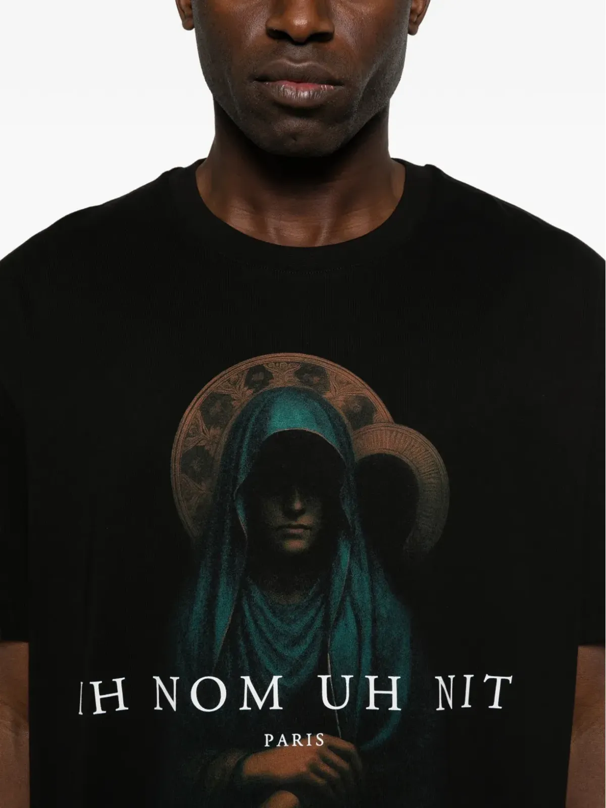 Ih Nom Uh Nit Holy Mary-print Tシャツ - ブラック - 画像5