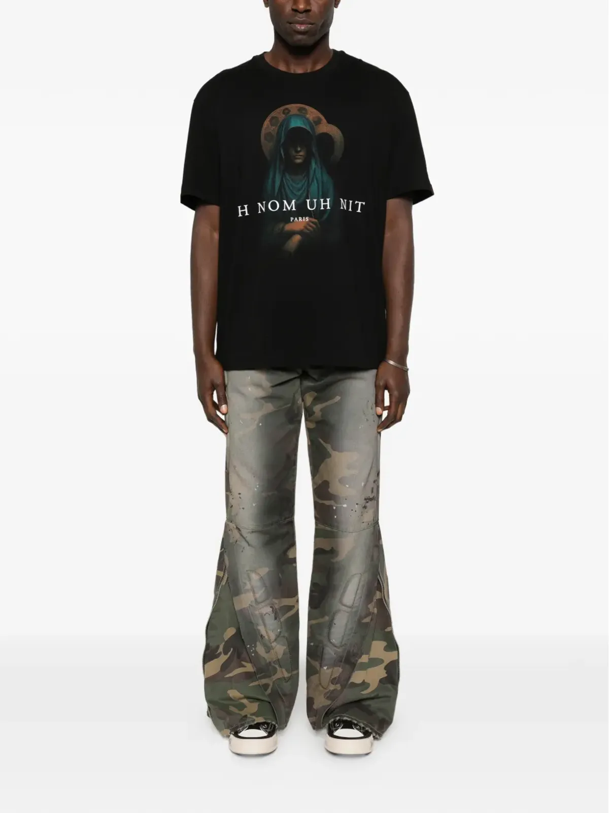 Ih Nom Uh Nit Holy Mary-print Tシャツ - ブラック - 画像2