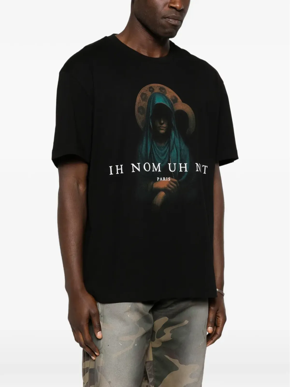 Ih Nom Uh Nit Holy Mary-print Tシャツ - ブラック - 画像3