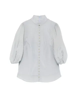 ZIMMERMANN ボタン付きビショップスリーブ ブラウス - サムネイル1