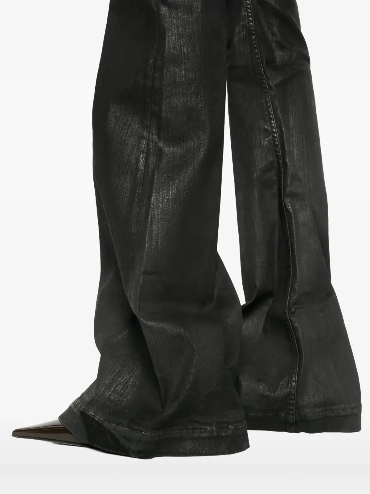 Rick Owens DRKSHDW ボラン ブーツカットジーンズ - 画像5