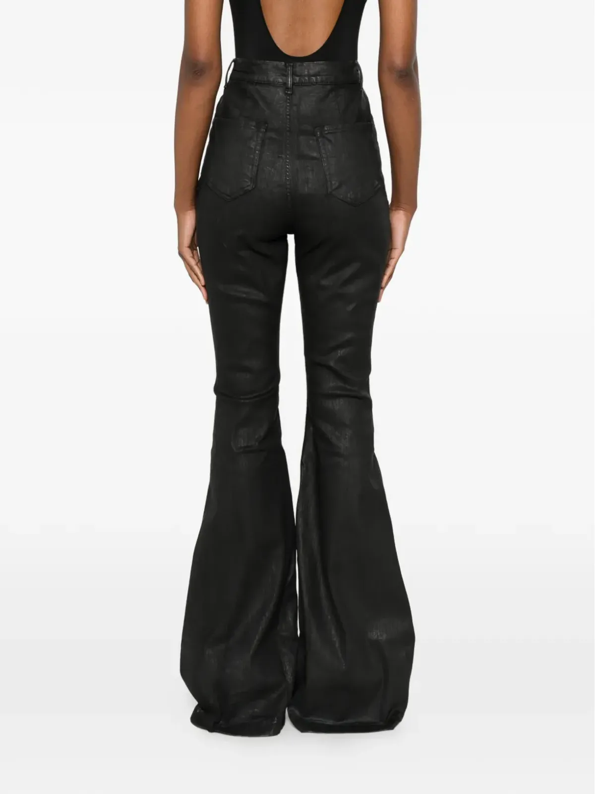 Rick Owens DRKSHDW ボラン ブーツカットジーンズ - 画像4