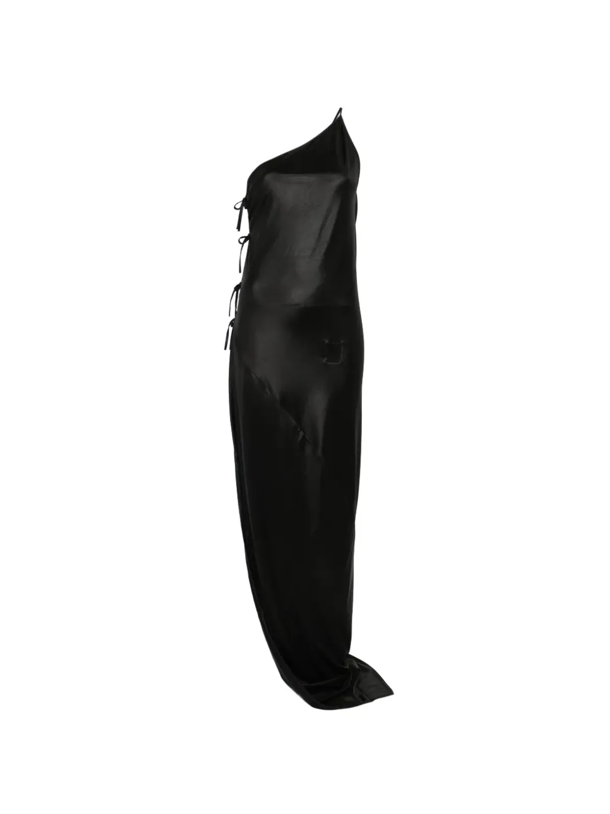 Rick Owens DRKSHDW ワンショルダーマキシドレス - 画像1