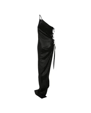 Rick Owens DRKSHDW ワンショルダーマキシドレス - サムネイル2