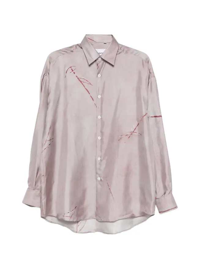 Costumein Costumein プリントシルクシャツの商品画像