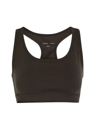 Literary Sport racerback bra - Brown - サムネイル1