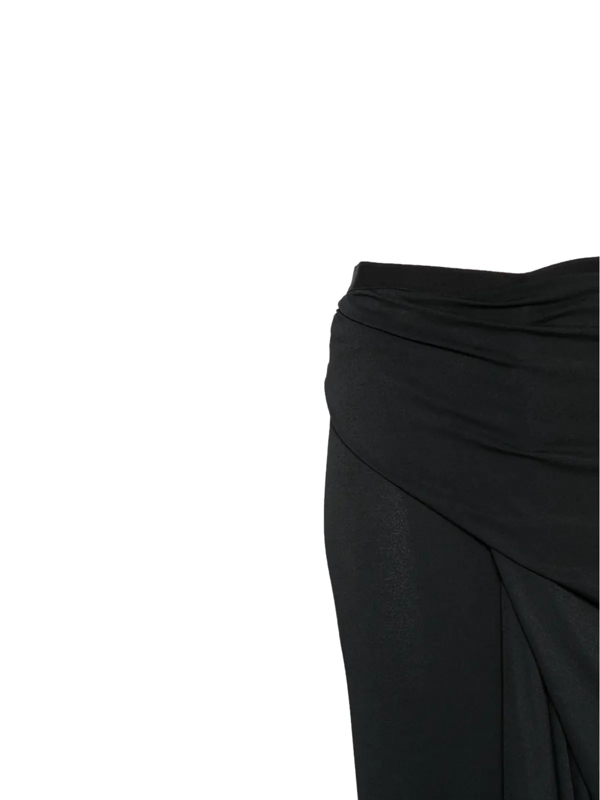 Rick Owens Lilies ドレープ アシンメトリック スカート - 画像3