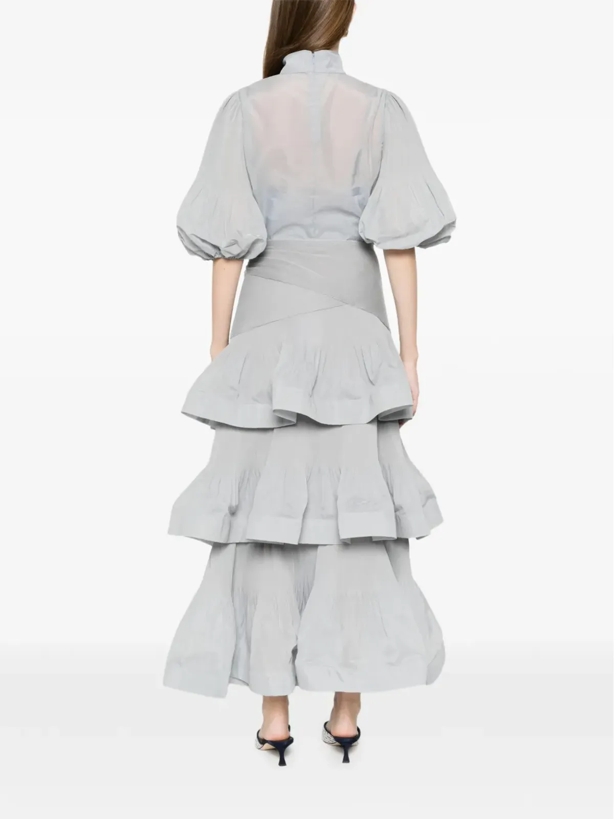 ZIMMERMANN プリーツ ティアード ミディスカート - 画像4