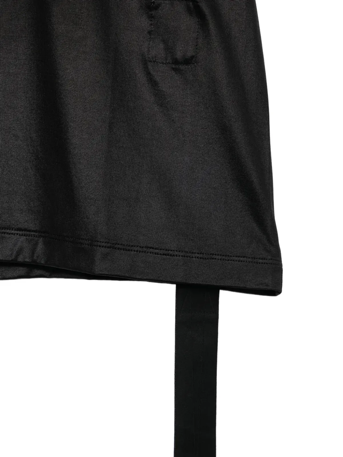 Rick Owens DRKSHDW リボン付き半袖Tシャツ - 画像3