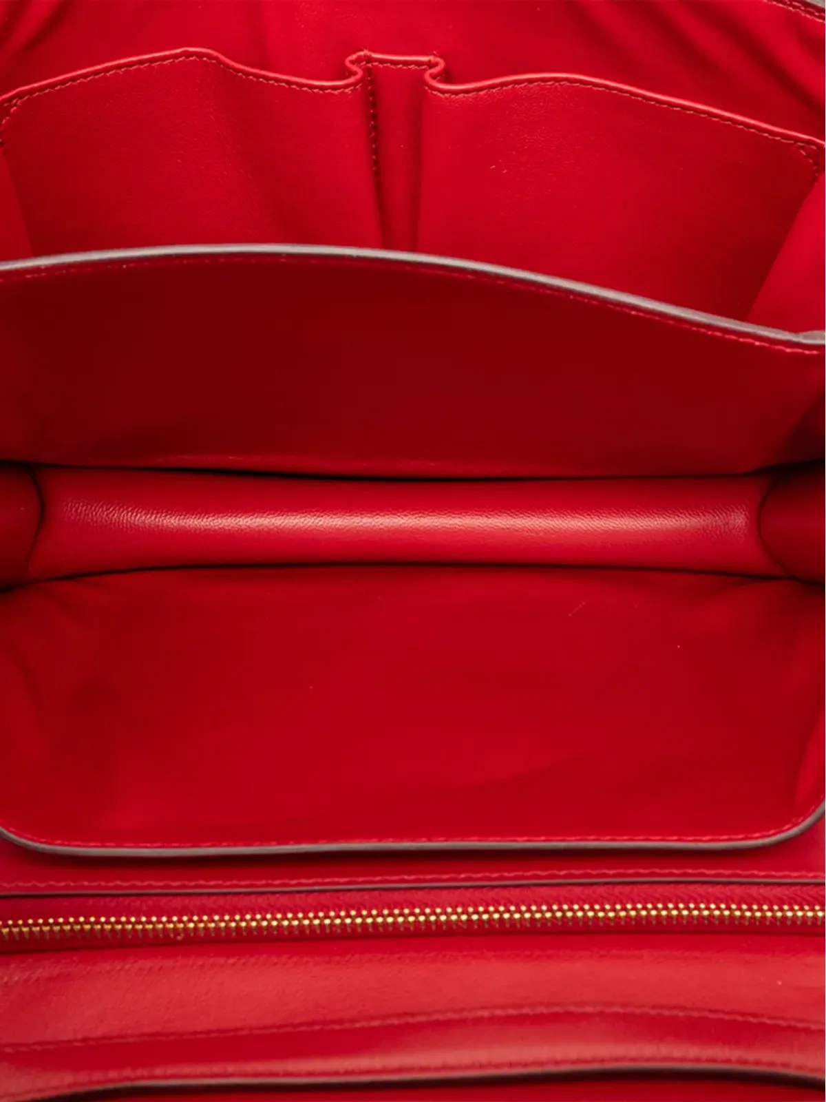 Celine Pre-Owned 2012 Calfskin Classic Box crossbody bag - Red - 画像5