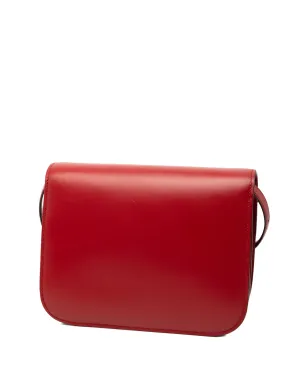 Celine Pre-Owned 2012 Calfskin Classic Box crossbody bag - Red - サムネイル3