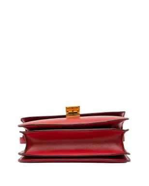 Celine Pre-Owned 2012 Calfskin Classic Box crossbody bag - Red - サムネイル4