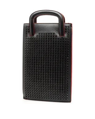 Christian Louboutin Pre-Owned レザー トリック トラック サッチェル - ブラック - サムネイル3