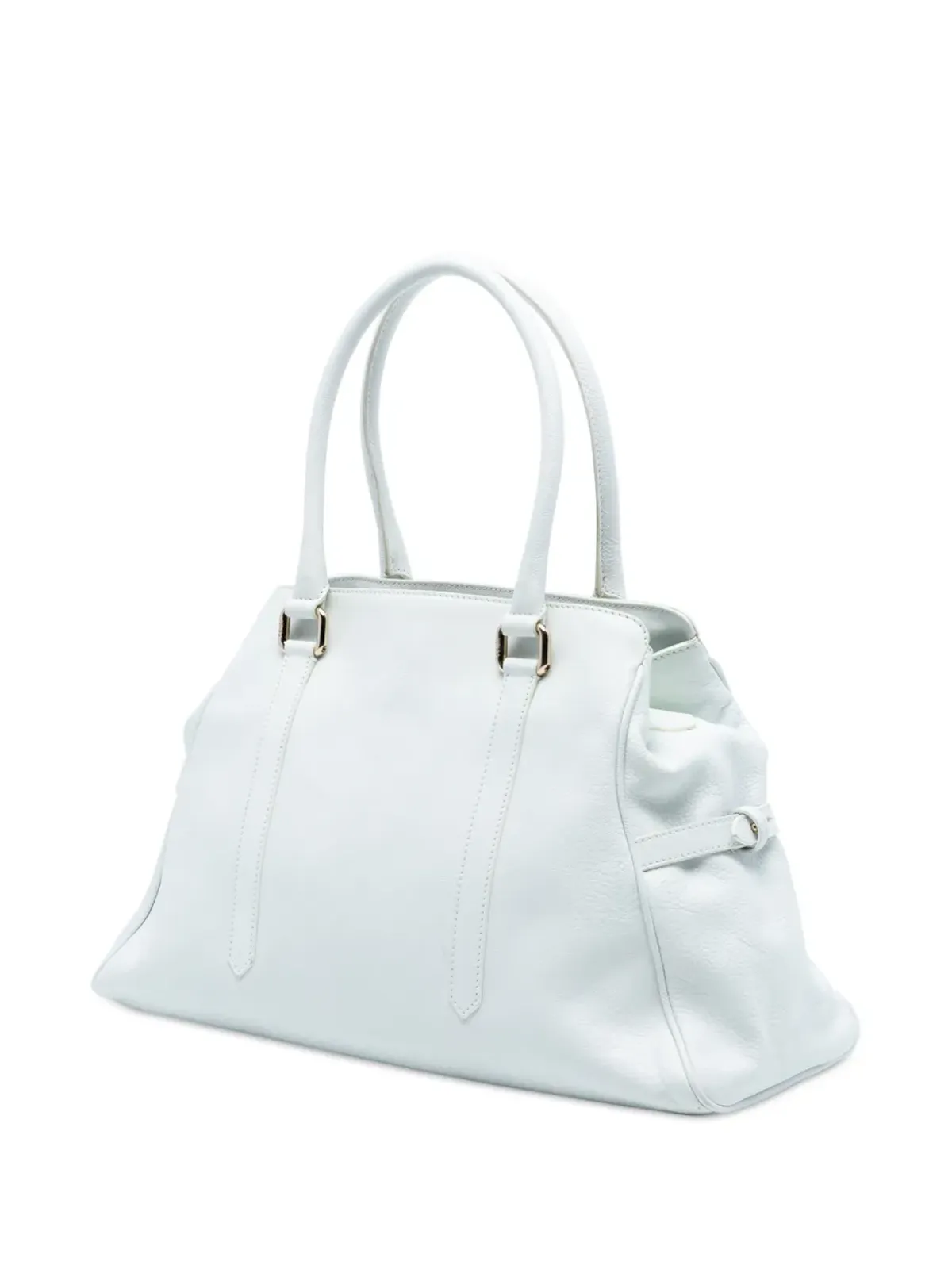 Fendi Pre-Owned FFレザートートバッグ - 画像3