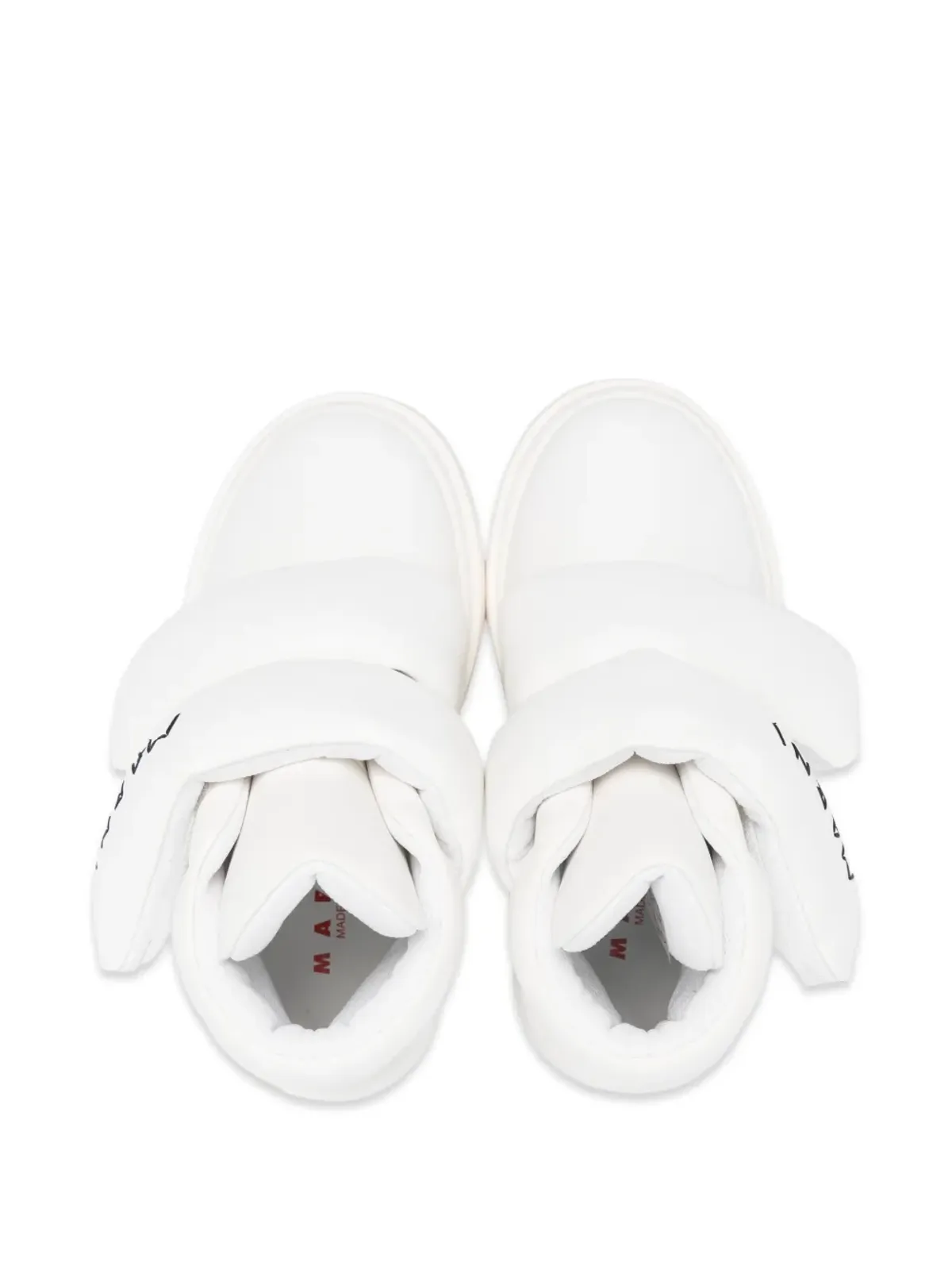 Marni Kids ロゴ刺繍スニーカー - 画像3