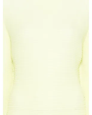 Issey Miyake リブ編み ロールネック ブラウス - サムネイル3
