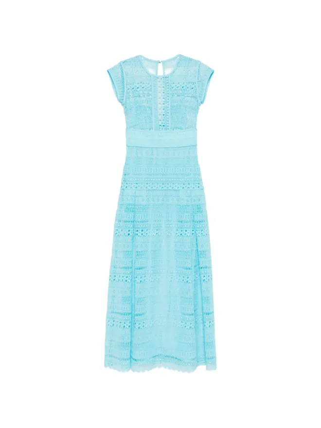 ERMANNO FIRENZE ERMANNO FIRENZE レース柄ドレスの商品画像