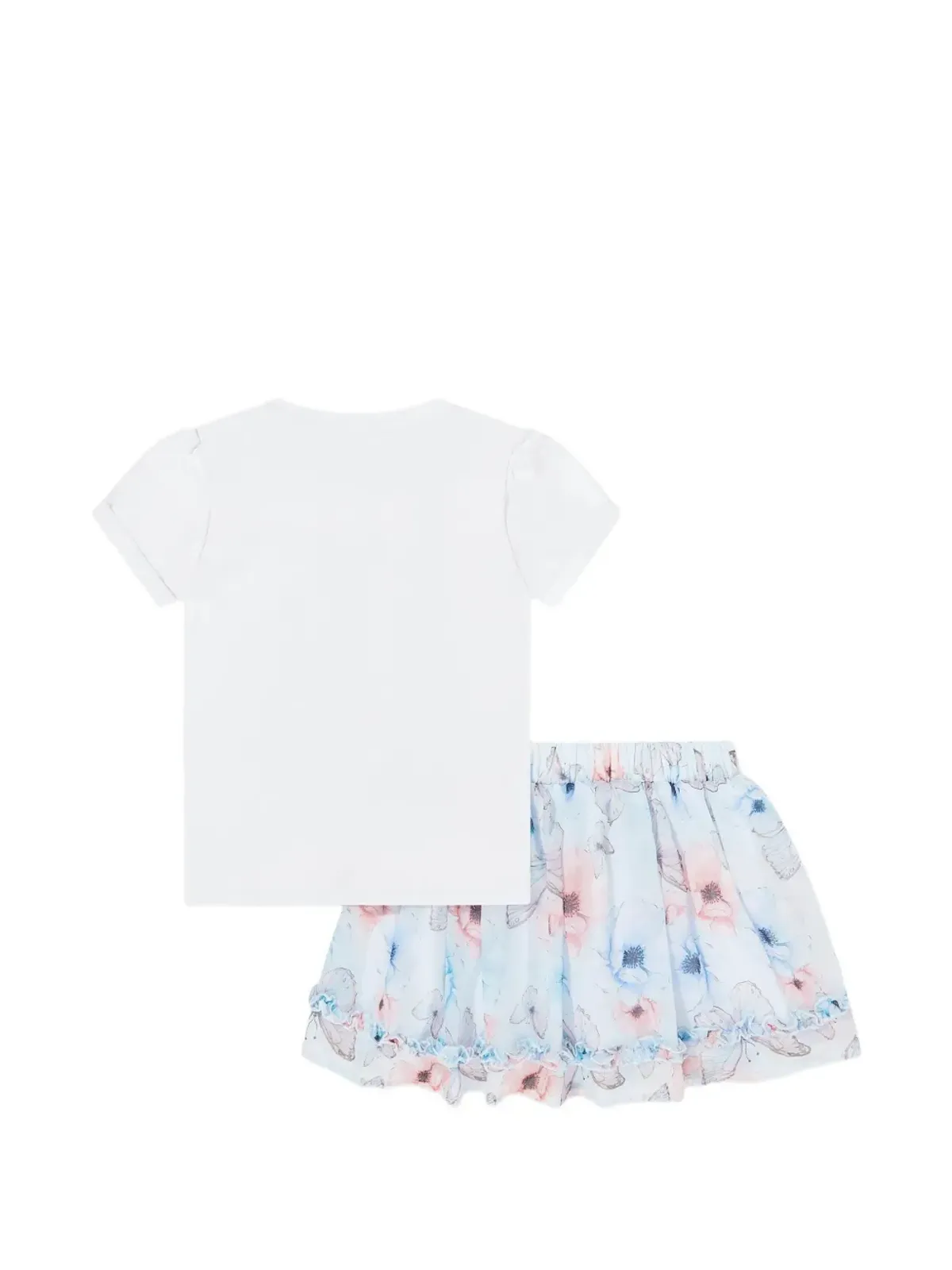 guess kids 蝶プリント花柄スカートセット - 画像2