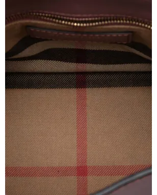 Burberry Pre-Owned 小粒グレインレザー バックル付き トートサッチェル - ピンク - サムネイル5