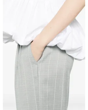 Blazé Milano ストライプ柄プリーツパンツ - サムネイル5