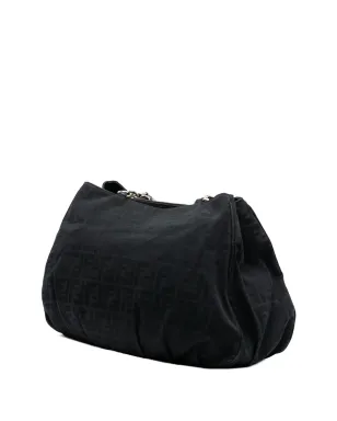 Fendi Pre-Owned Zucca Canvas Mia Tote ショルダーバッグ - ブラック - サムネイル3