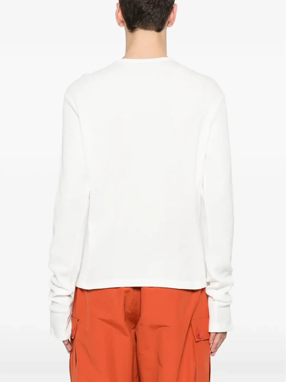Carrer Lis Henley Classic ヘンリーネック ボタン付き長袖Tシャツ - 画像4