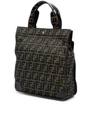 Fendi Pre-Owned 20th Century Zucca キャンバスショッピング トートバッグ - Brown - サムネイル3