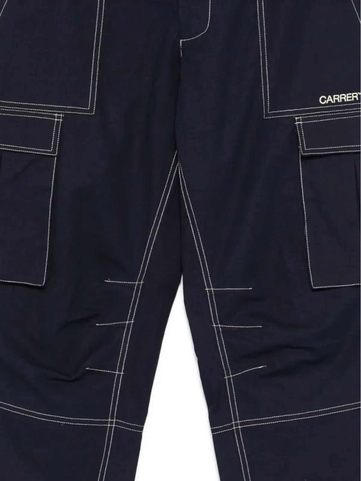 Carrer コントラストステッチ カーゴパンツ - 画像3