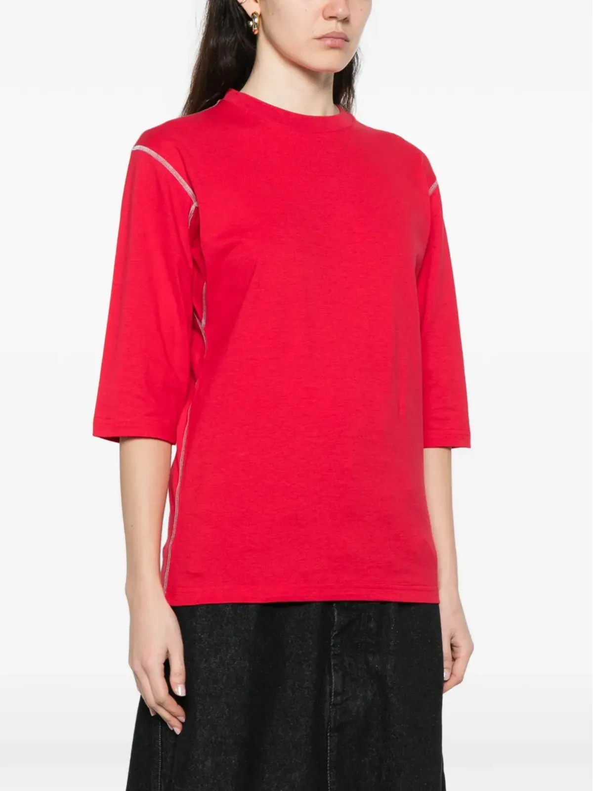 GR10K 半袖トップステッチTシャツ - 画像3
