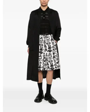 Comme Des Garçons Black 柄入りショーツ - サムネイル2