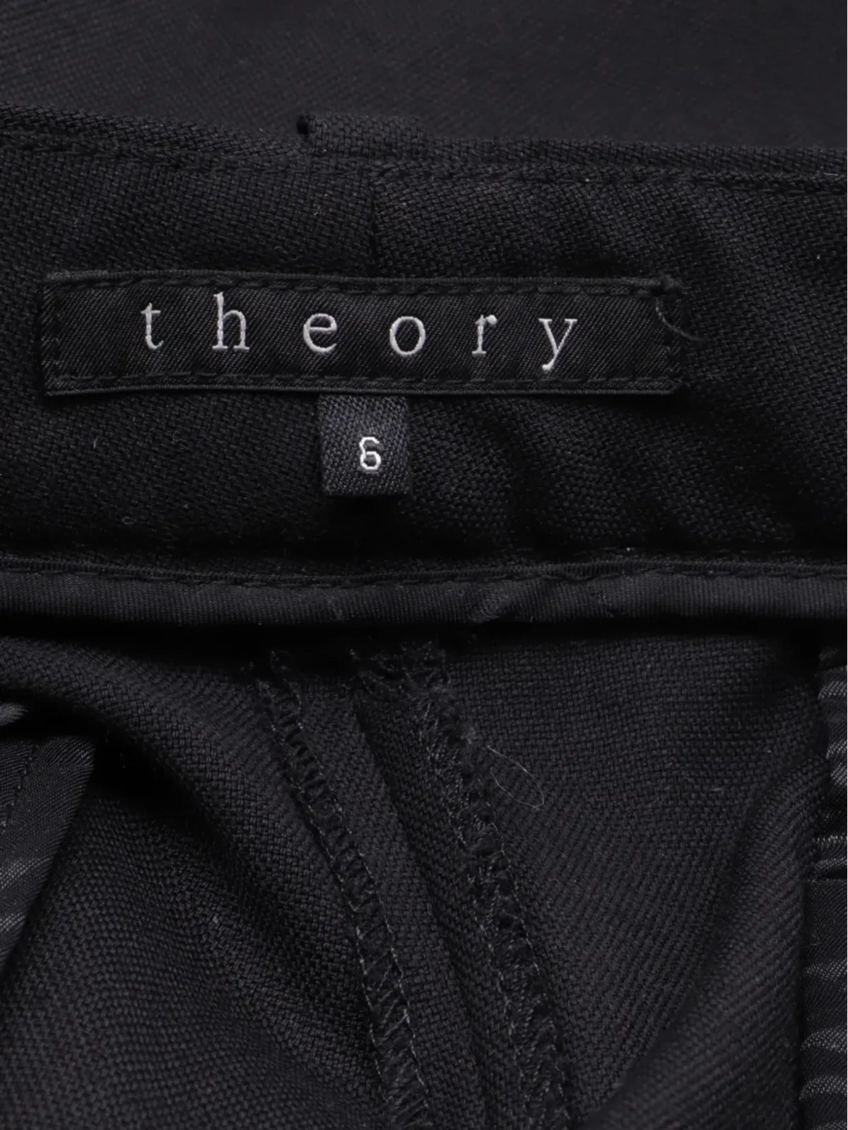 Theory 高腰フレアパンツ ビンテージ - 画像3