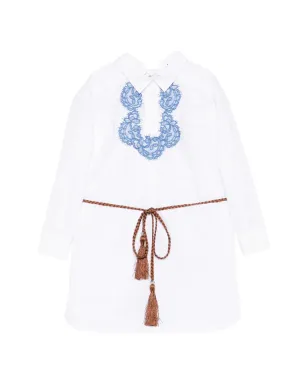 Ermanno Scervino Junior レース刺繍ドレス - サムネイル1