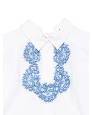 Ermanno Scervino Junior レース刺繍ドレス - サムネイル3