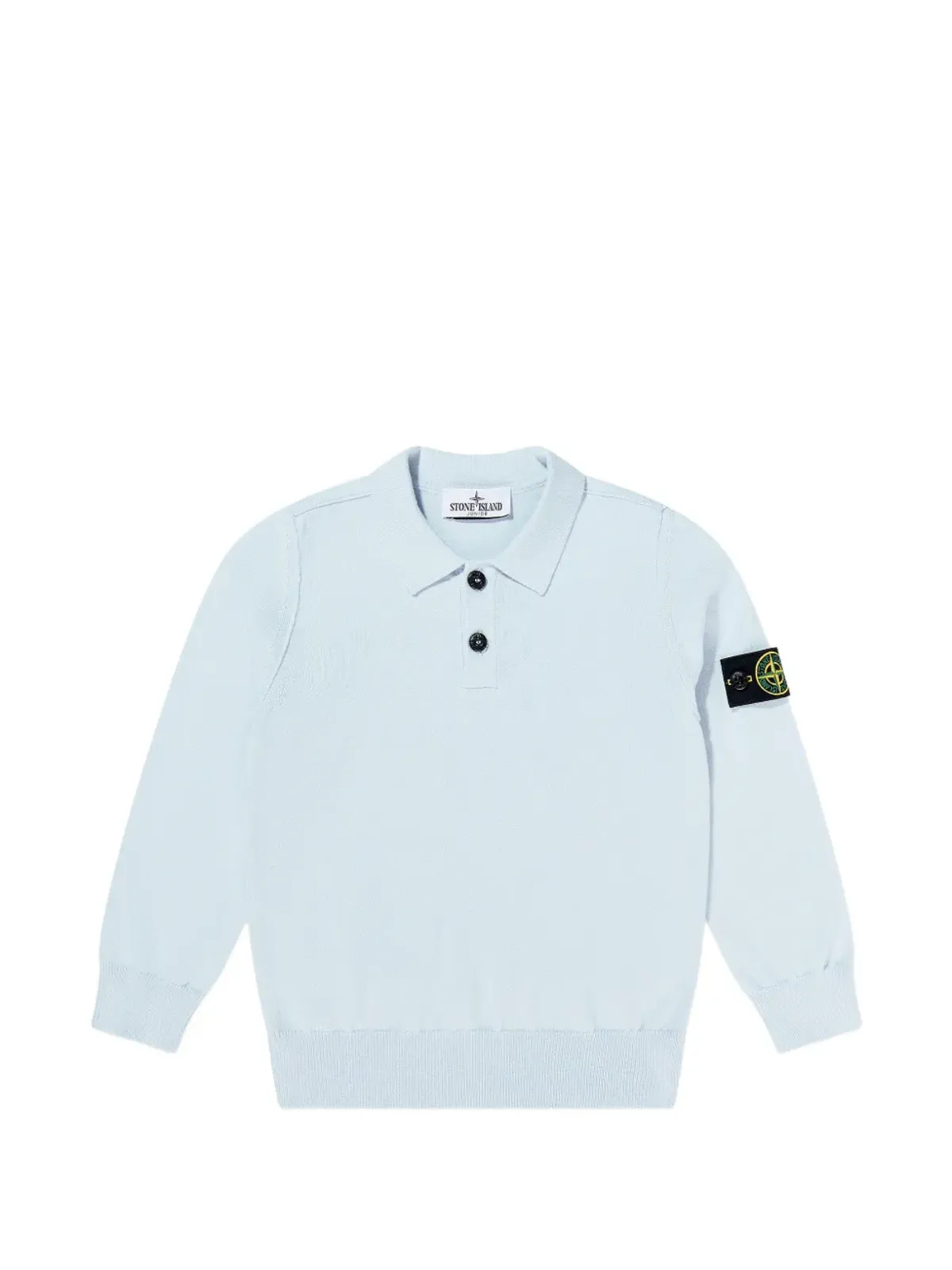 Stone Island Junior ボタン付きポロシャツ - 画像1