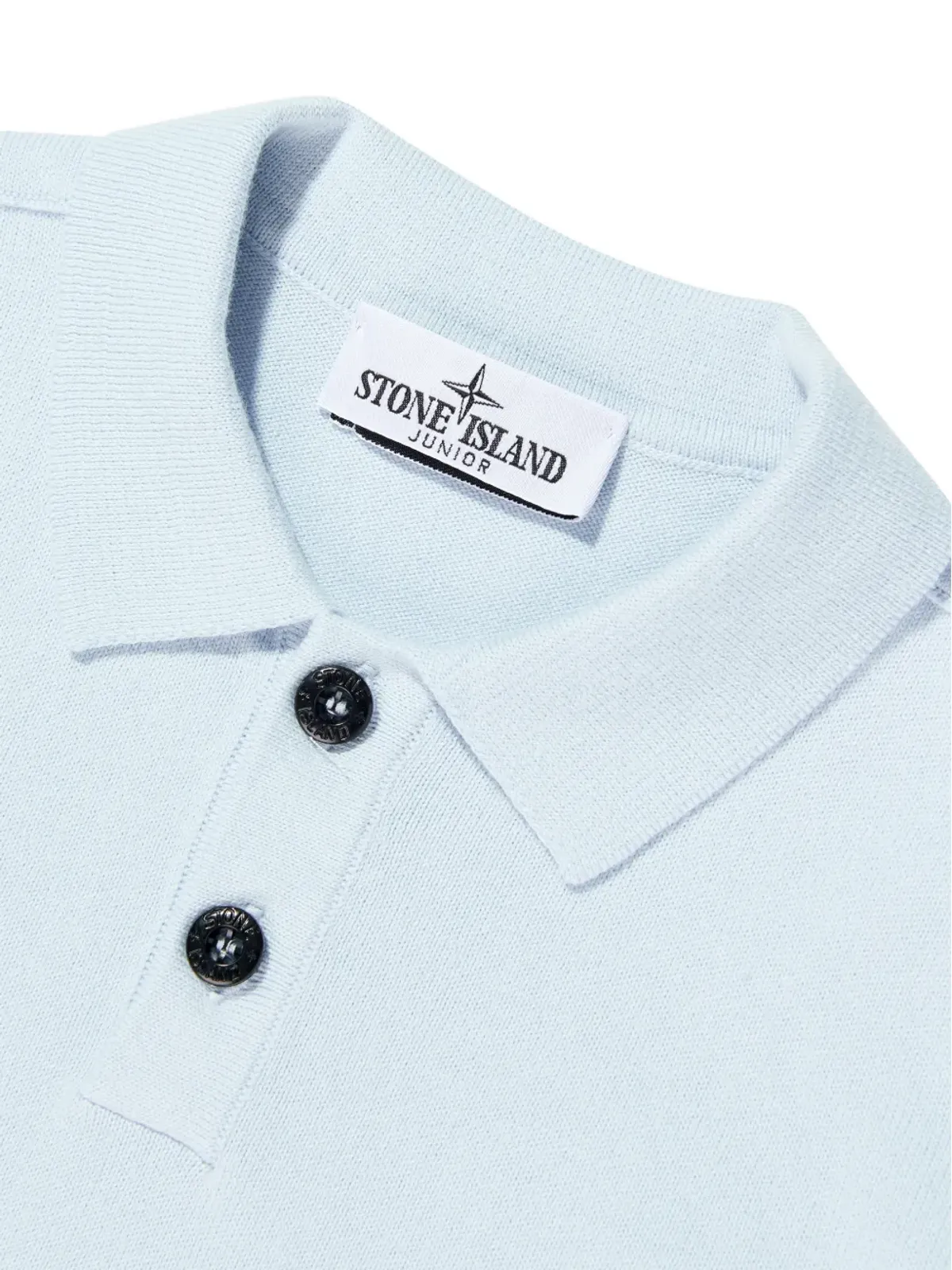 Stone Island Junior ボタン付きポロシャツ - 画像4