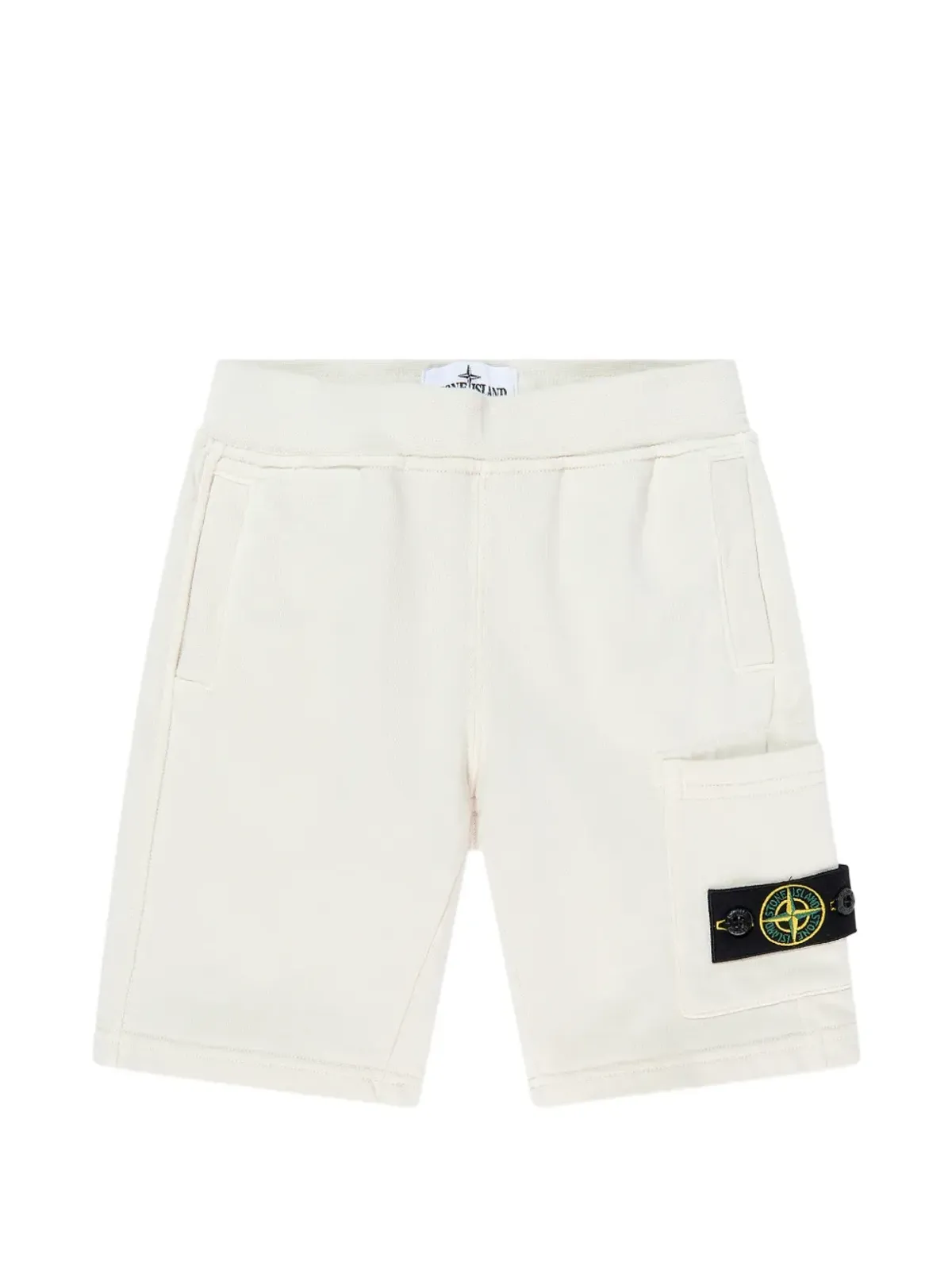 Stone Island Junior ロゴディテールショーツ - 画像1
