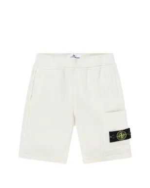 Stone Island Junior ロゴディテールショーツ - サムネイル1
